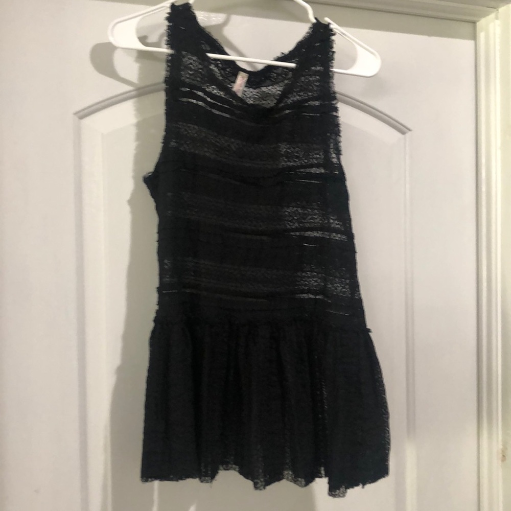 Free people top/swim cover